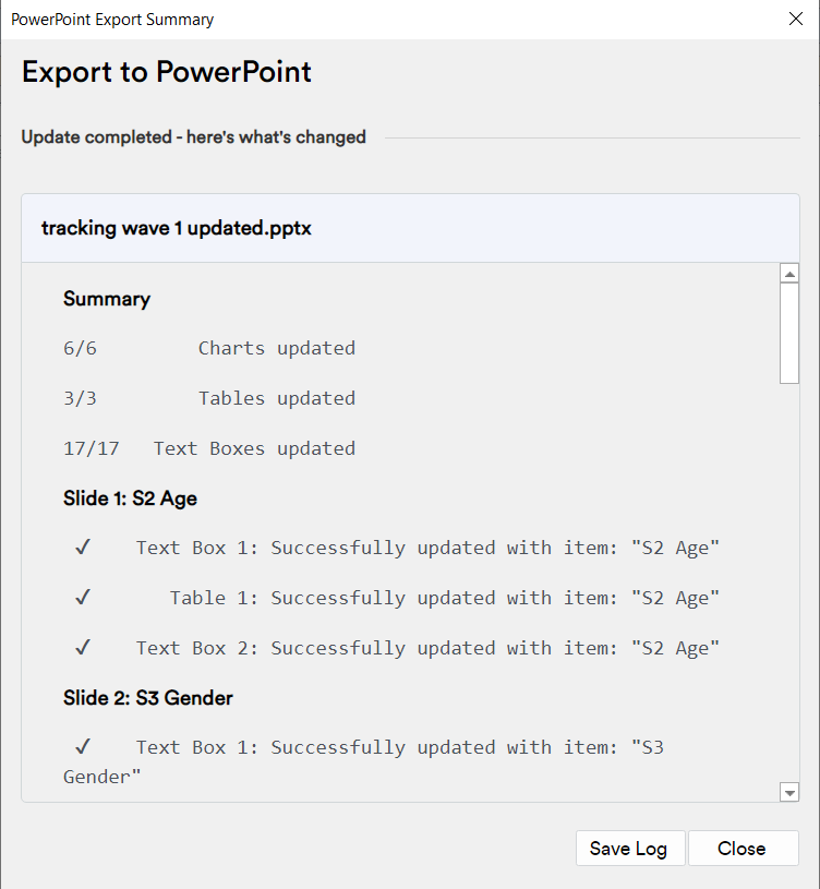 How to Export to PowerPoint and Excel – Q Help